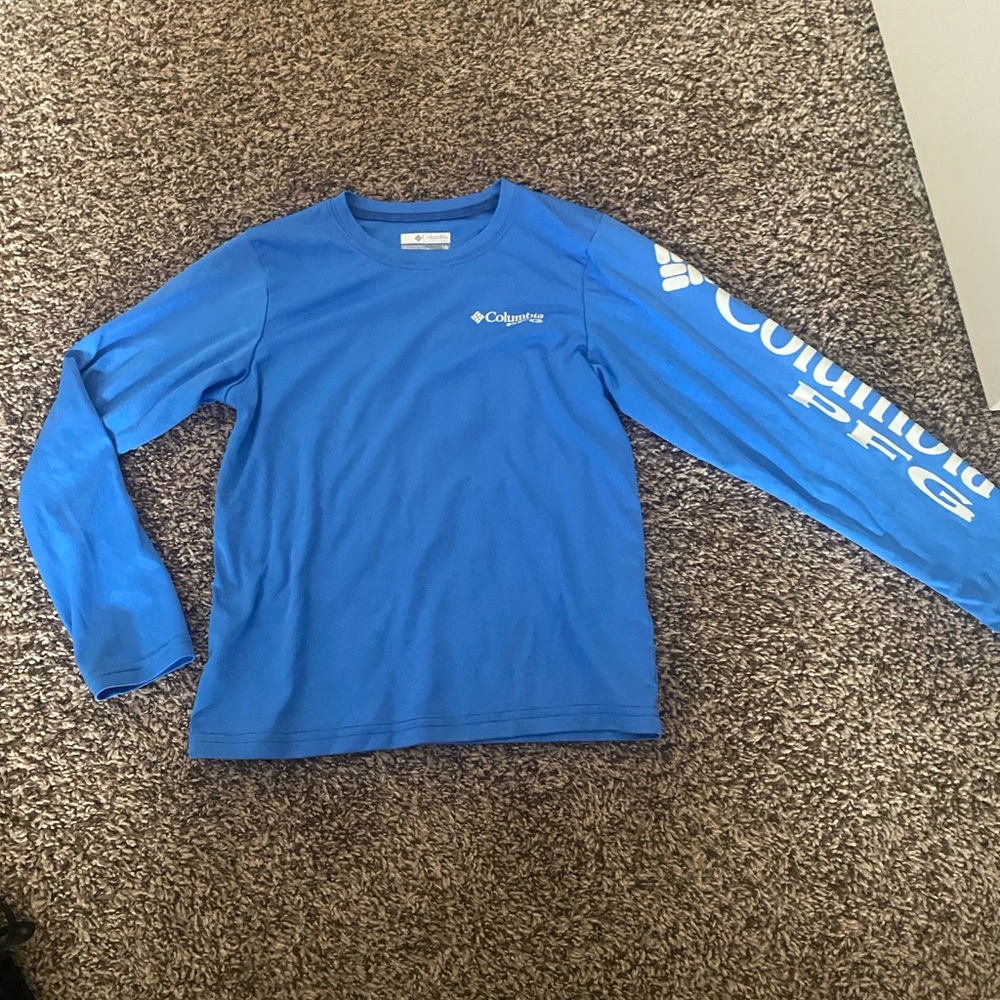 Columbia Bright Blue Performance Shirt
